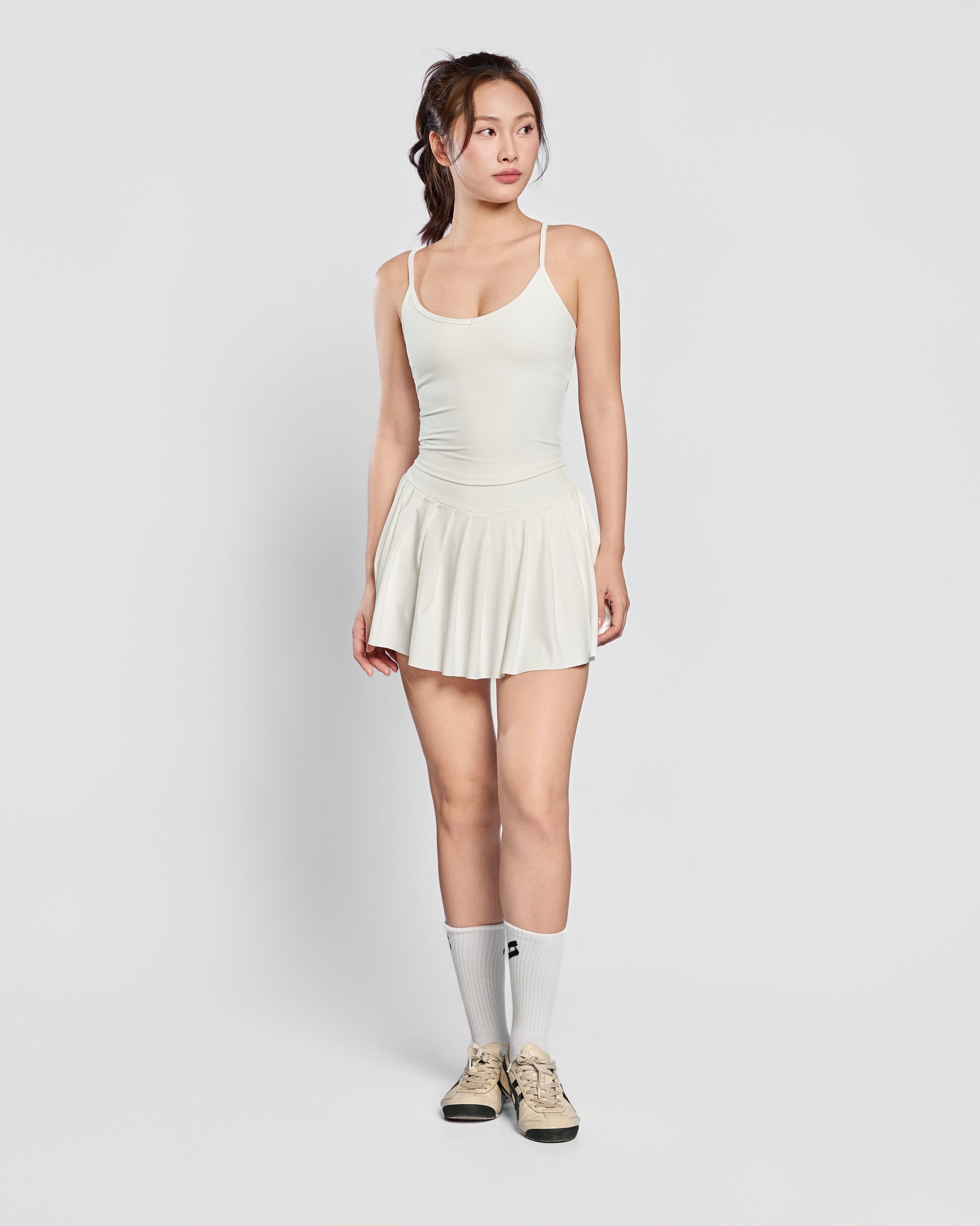 Celebré Classic Skirt - Snow (Trắng) - view 3