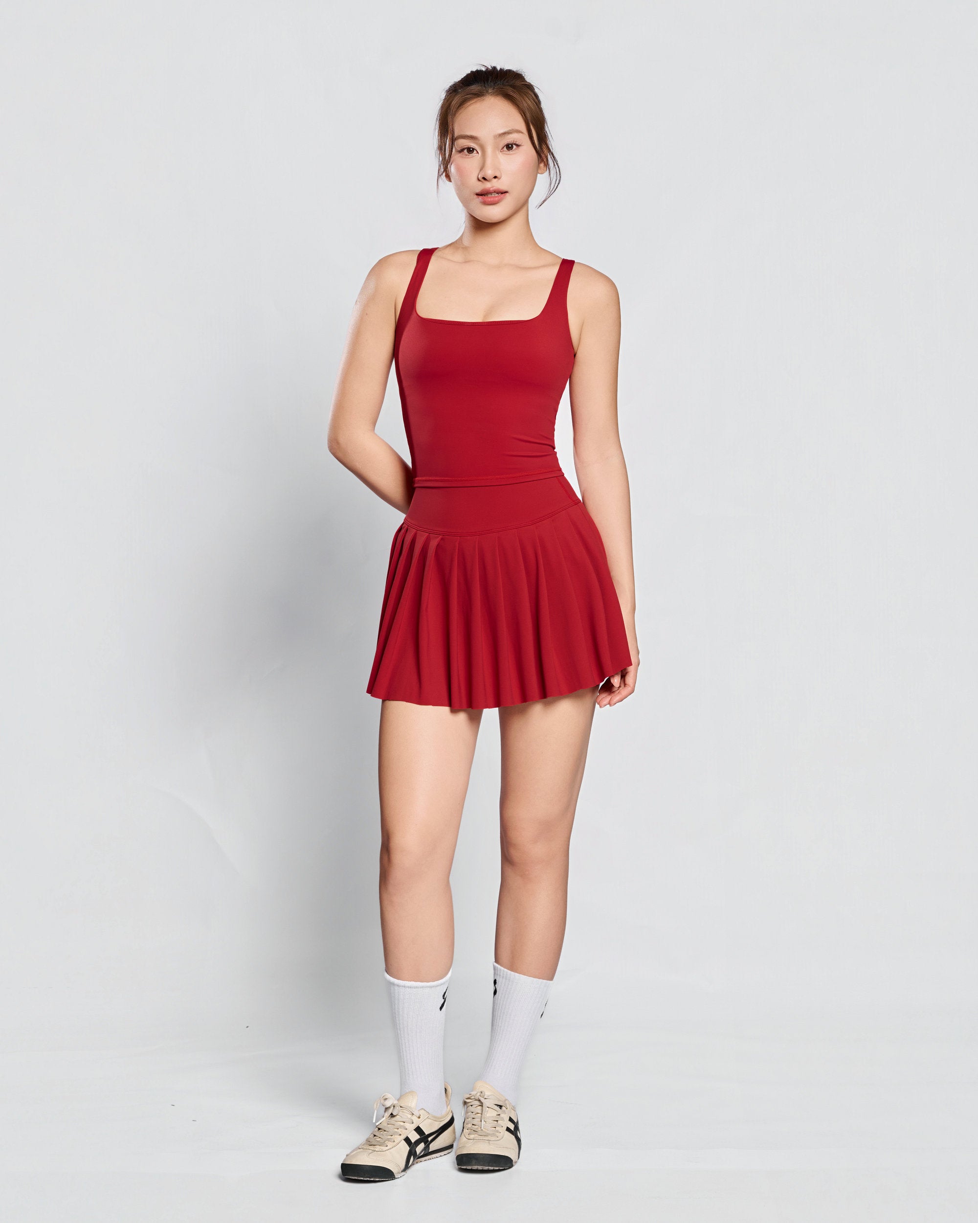 Celebré Classic Skirt - Strawberry (Đỏ Dâu) - view 4