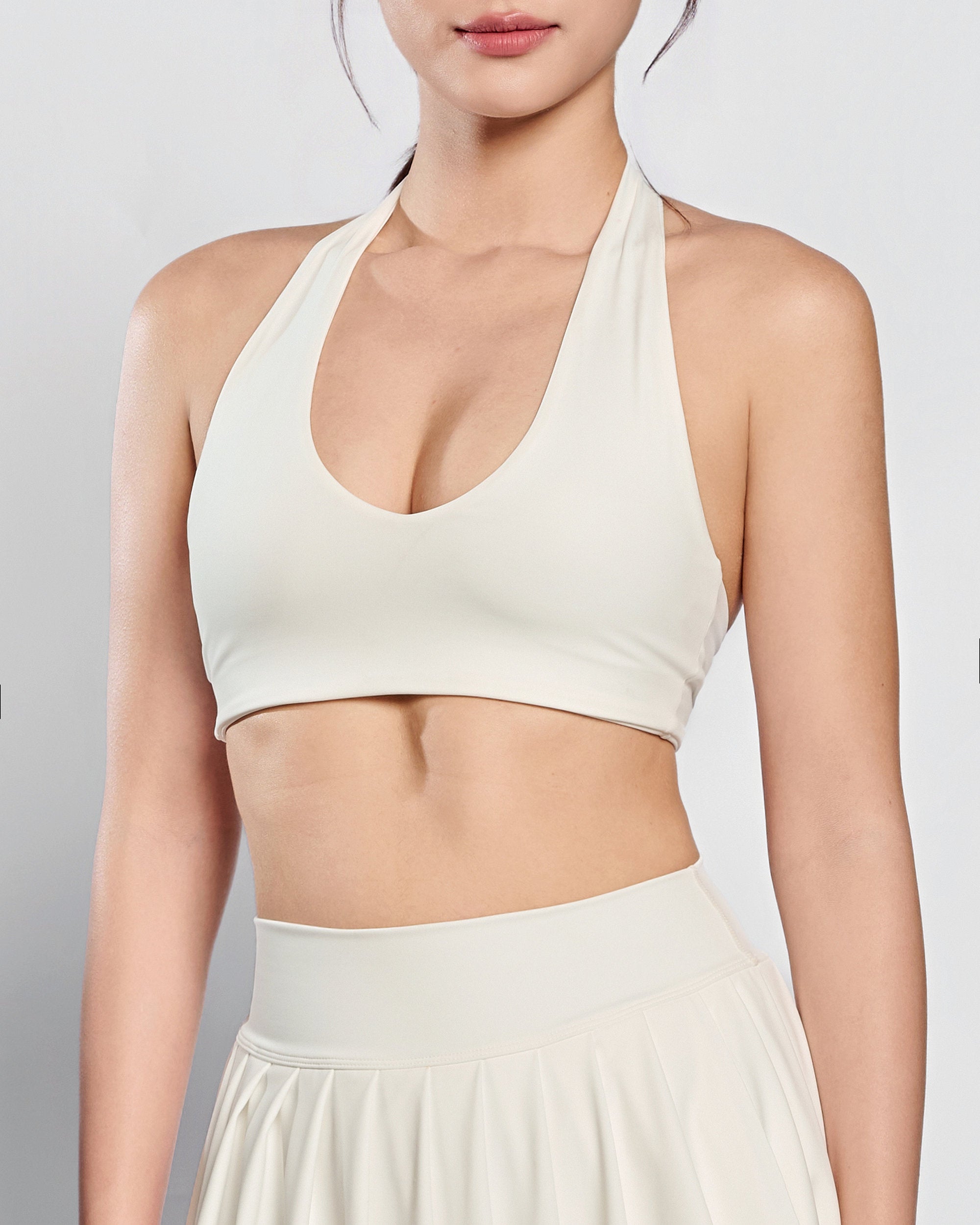 Celebré Halter Bra - Snow (Trắng) - view 7
