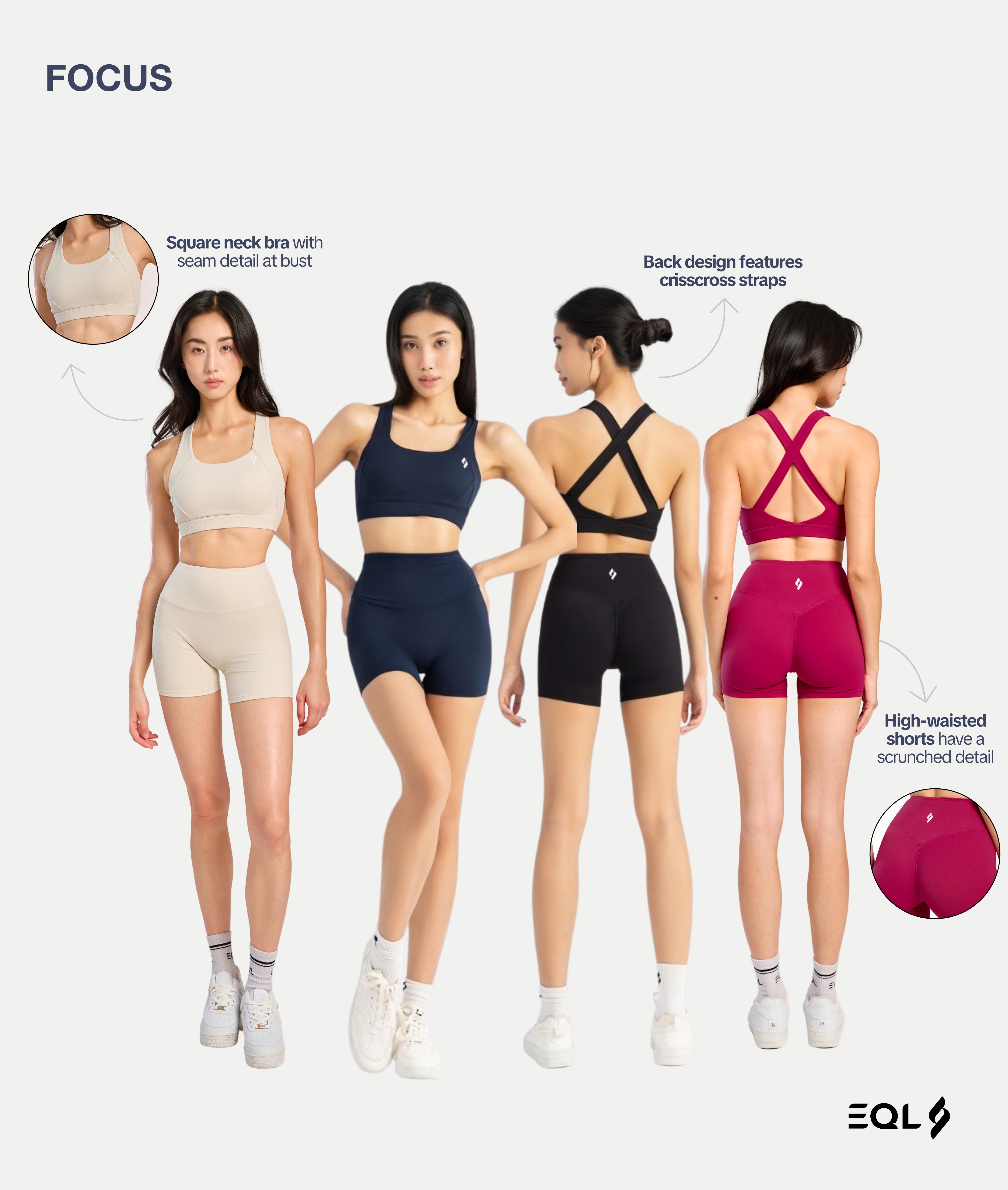 Focus (Set) - Black (Đen) - view 8