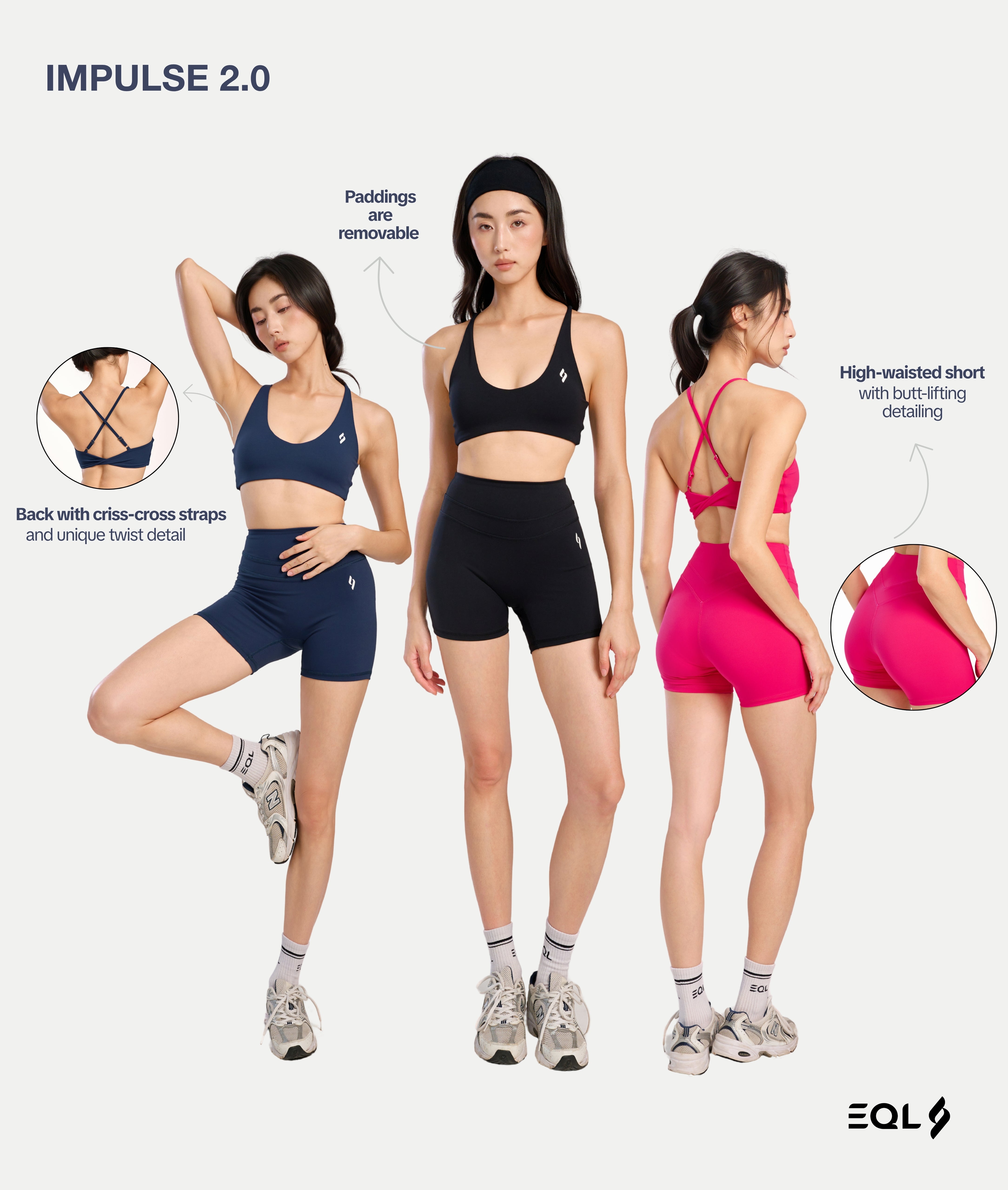 Impulse 2.0 - Hot Pink (Hồng) - Short (Quần Đùi) - view 12