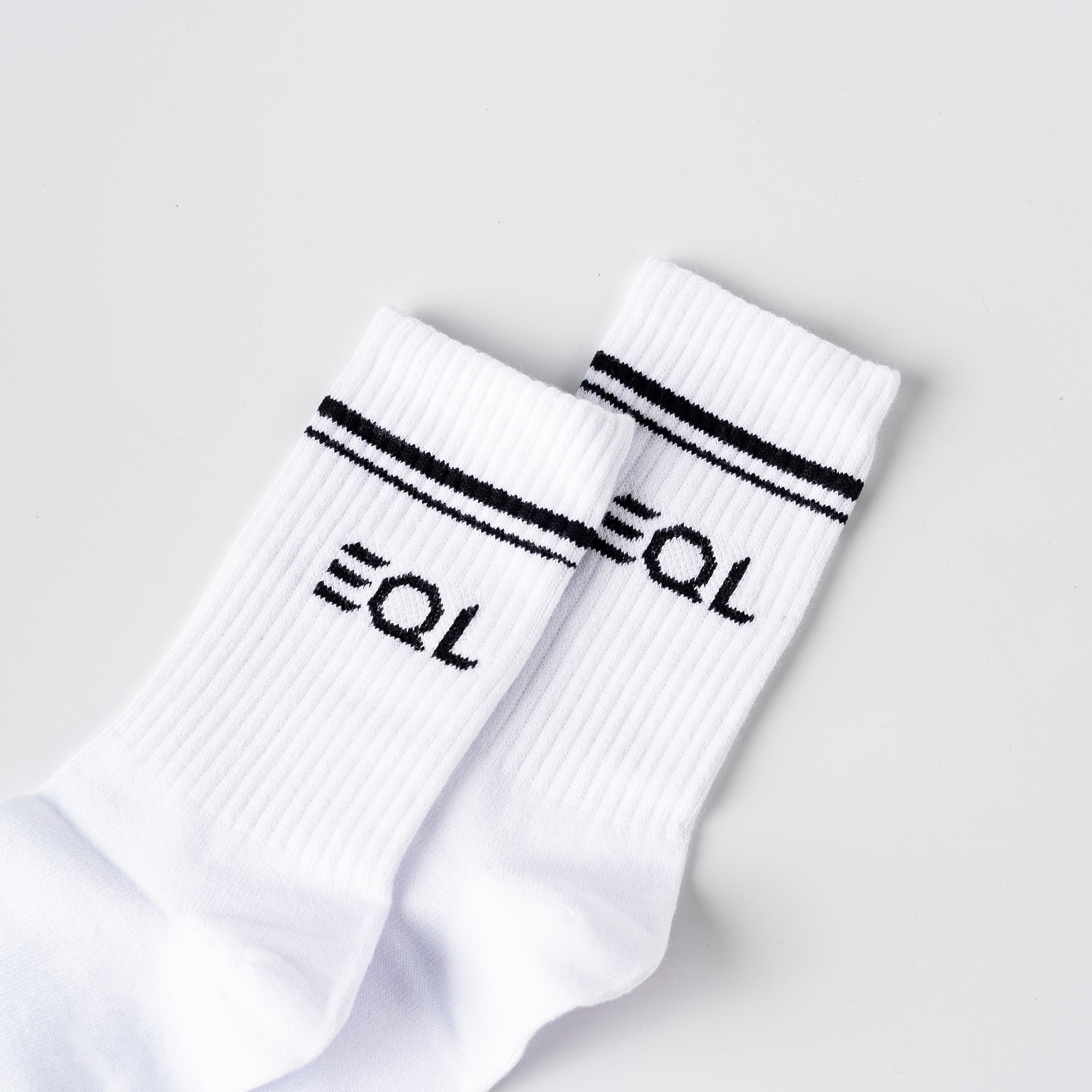 Timeless Socks - Tất (Vớ) Cao Cổ EQL - Freesize - White (Trắng) - view 3