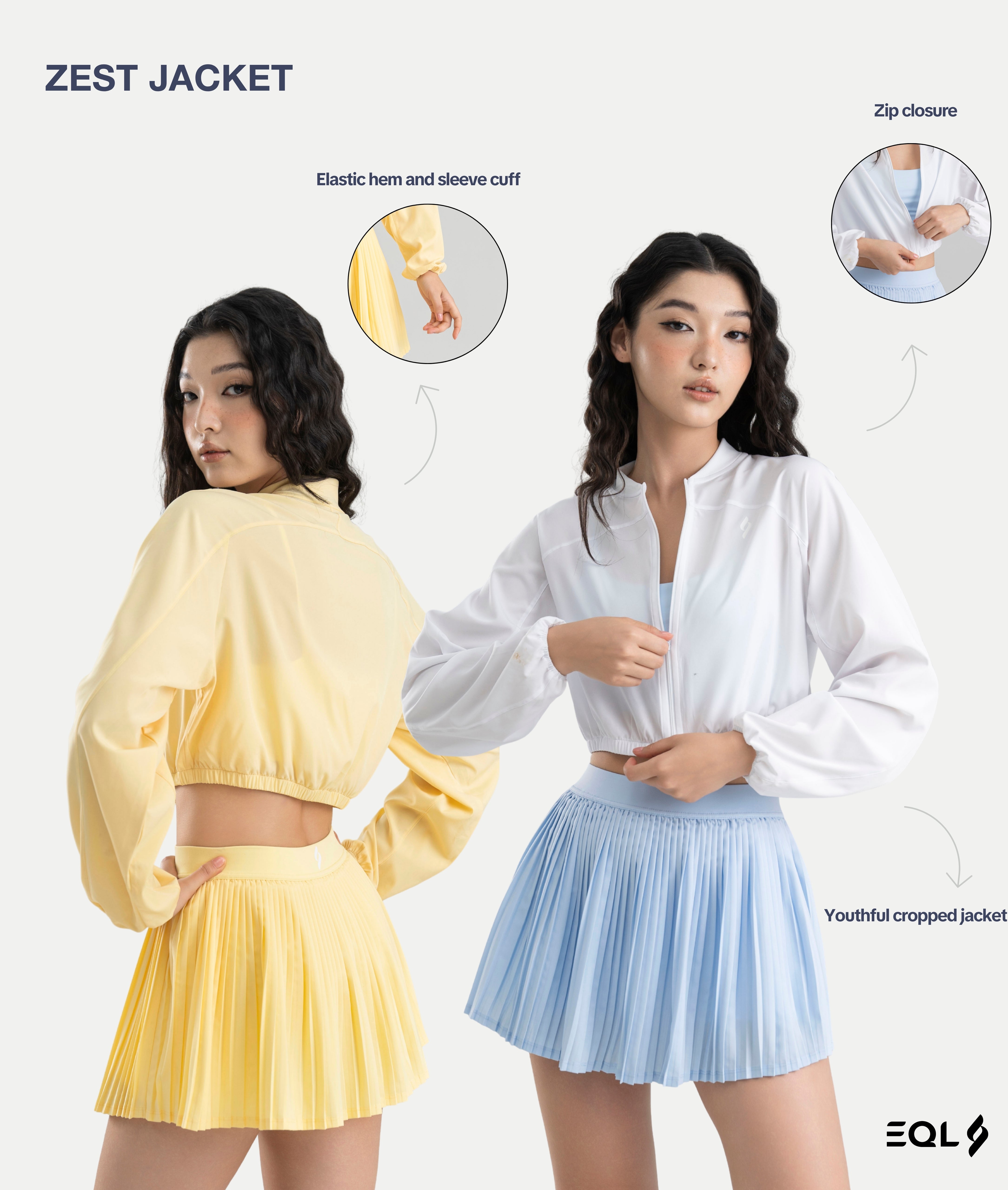 Zest - White (Trắng) - Jacket/Áo Khoác - view 11