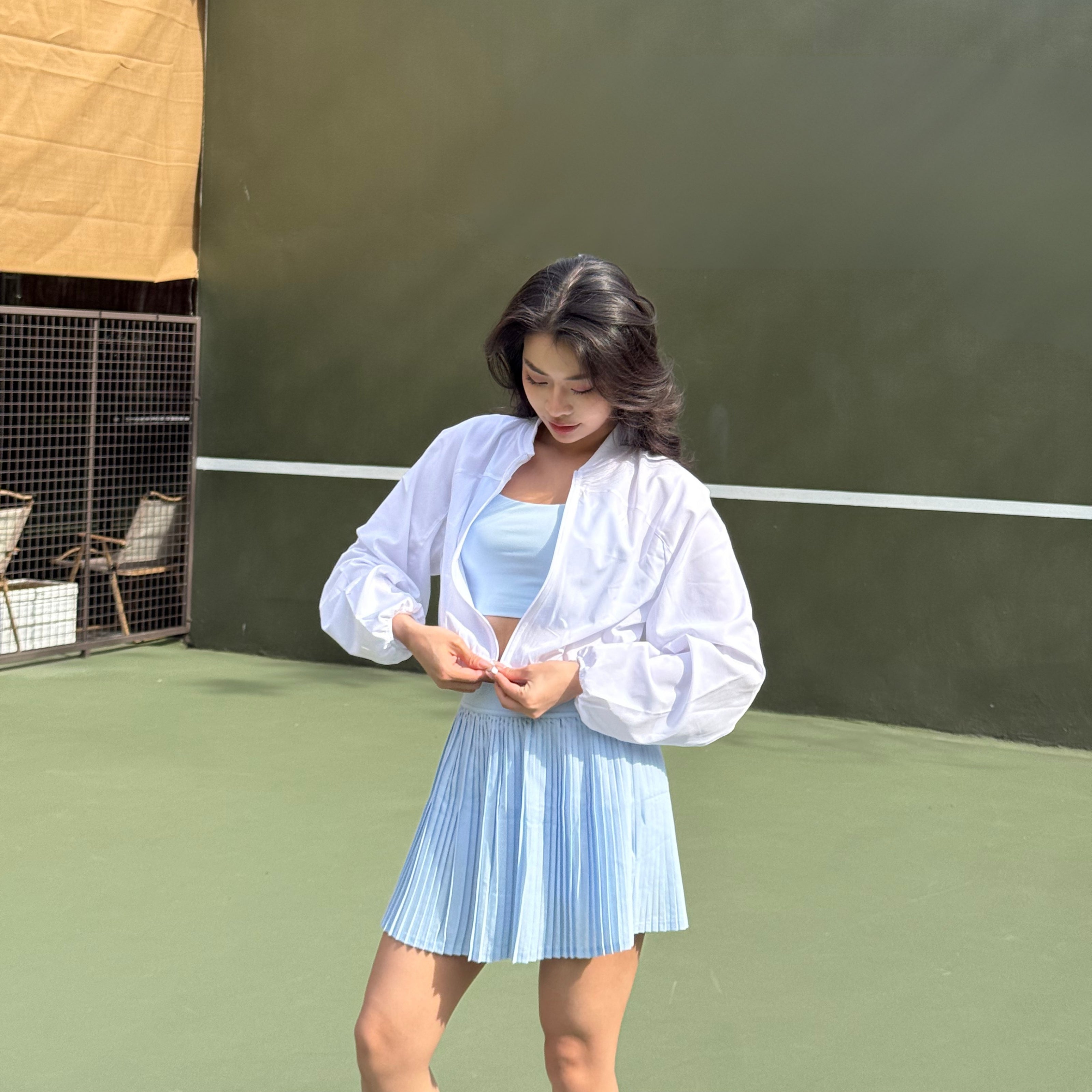 Zest - White (Trắng) - Jacket/Áo Khoác - view 9